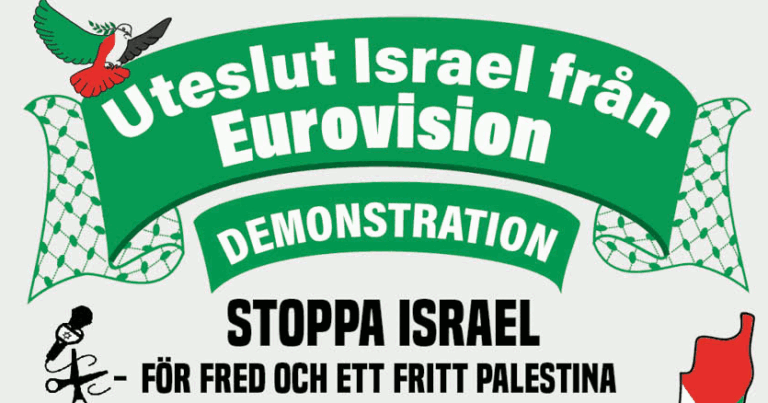 Uteslut Israel från Eurovision!